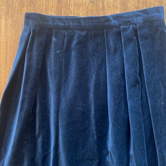 VINTAGE VELVET 1970’s Skirt SZ 4 - Picture 4 of 10